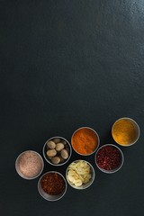 Various spices in bowl