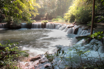 Jed Sao Noi Waterfall in Saraburi