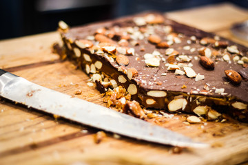 Chocolate nuts treat