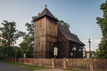 Kościół św. Jana Chrzciciela, Biskupice, gm. Byczyna, pow. kluczborski, woj. opolskie