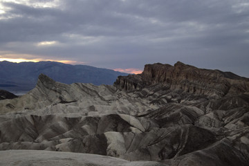 Zabriskie Point in Death Valley