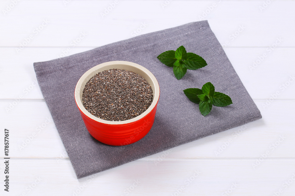 Canvas Prints healthy chia seeds