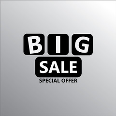 Big Sale Special Offer Logo Vector Template Design