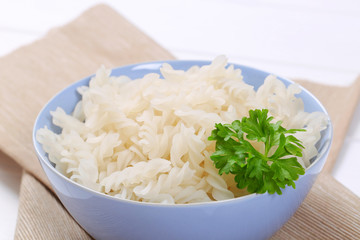 rice pasta fusilli