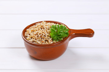 cooked pearl barley