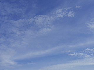 beautiful cloudy blue sky background