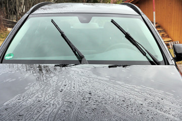 Regenwetter im Straßenverkehr