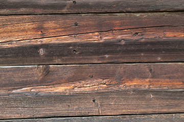 Wooden texture wall of an old house.