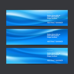 Abstract vector banner business background