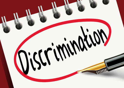 Discrimination - sexuel - race - travail - sexe - raciste - handicap - entreprise - égalité - inégalité