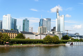 Fototapeta na wymiar Frankfurt am Main, Germany.