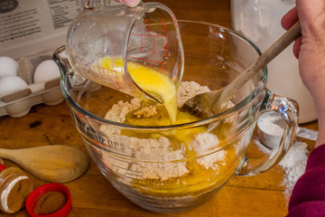 Adding Melted Butter To Cake Mix