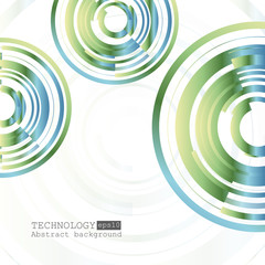 Abstract background with various technological elements. Vertical structure pattern technology backdrop. Vector