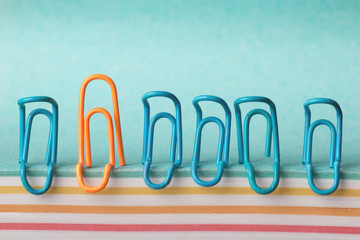 creative concept idea optimistic and pessimistic outlook on life, clips embodying the mood of...