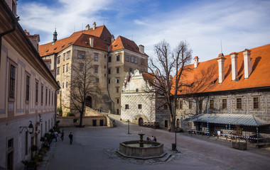 Obraz premium Castle Cesky Krumlov