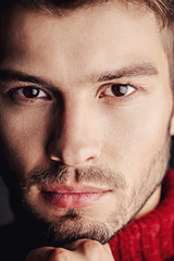 Fototapeta premium close-up male eyes