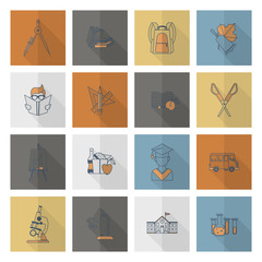 School and Education Icons