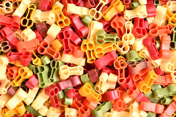 Fototapeta na wymiar Raw Pasta background, food, pasta, texture, background.