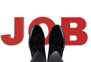 piedi con scarpe sopra