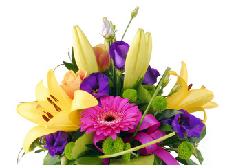 bouquet of flowers happy birthday