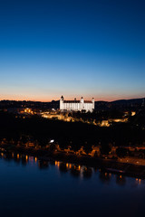 Fototapeta premium Bratislava Castle At Twilight