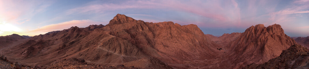  Panorama Mount Moses Sinai 