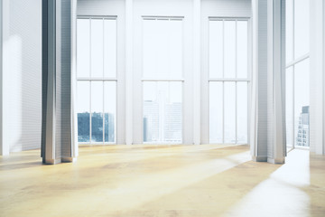 Fototapeta premium Modern light room interior