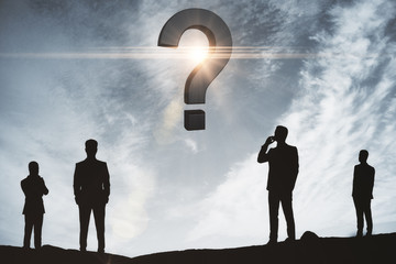 Obraz premium Confusion concept