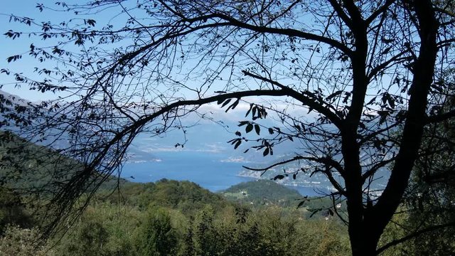 Panorama del lago di Como