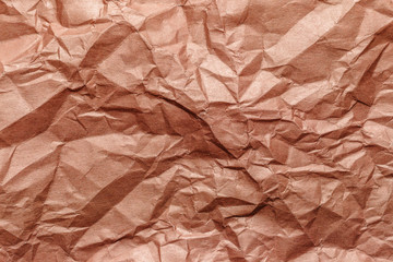Crumpled paper background texture for usage in design