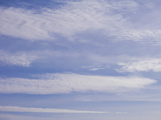 beautiful cloudy blue sky background