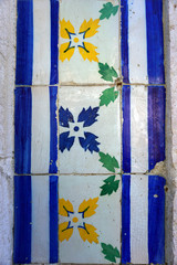 Azulejo tiles in Lisbon