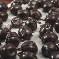 Home made  chocolate balls