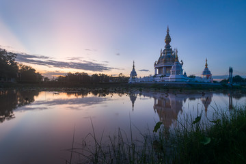 Fototapeta premium Wat thung setthi at Khon Kaen, Thailand