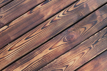 Wooden texture background. burnt wood