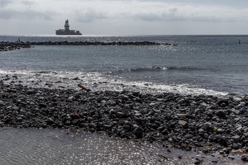 Bohrturm vor der K&uuml;ste Teneriffas
