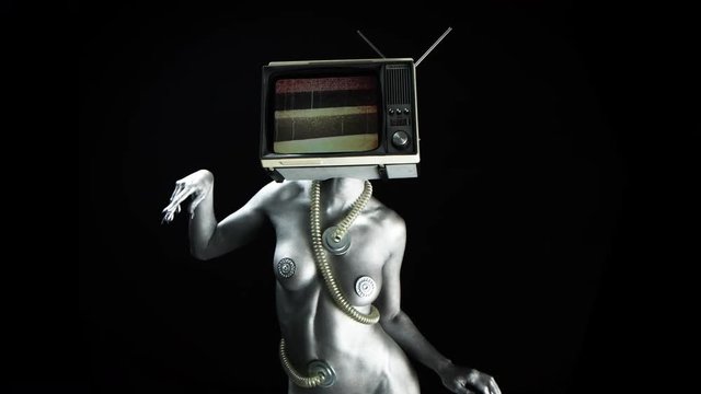 tv head woman