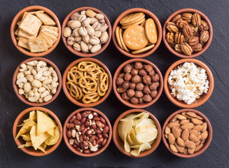 Mix of snacks