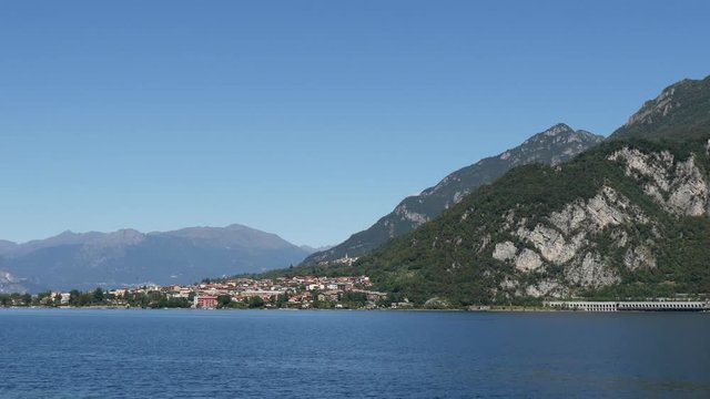 Panorama del lago di Como