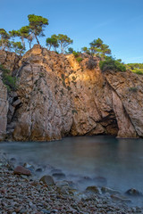 Fototapeta na wymiar Nice detail from Costa Brava coastal in Spain