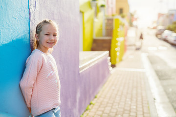 Fototapeta na wymiar Adorable little girl outdoors