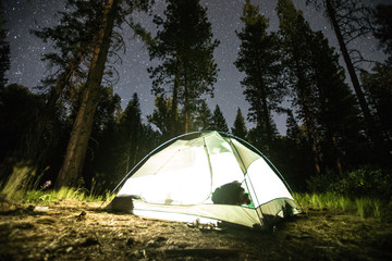 Tent Long Exposure