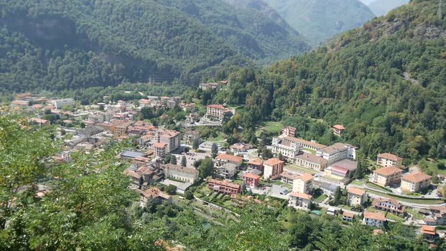 Panorama di Varallo Sesia