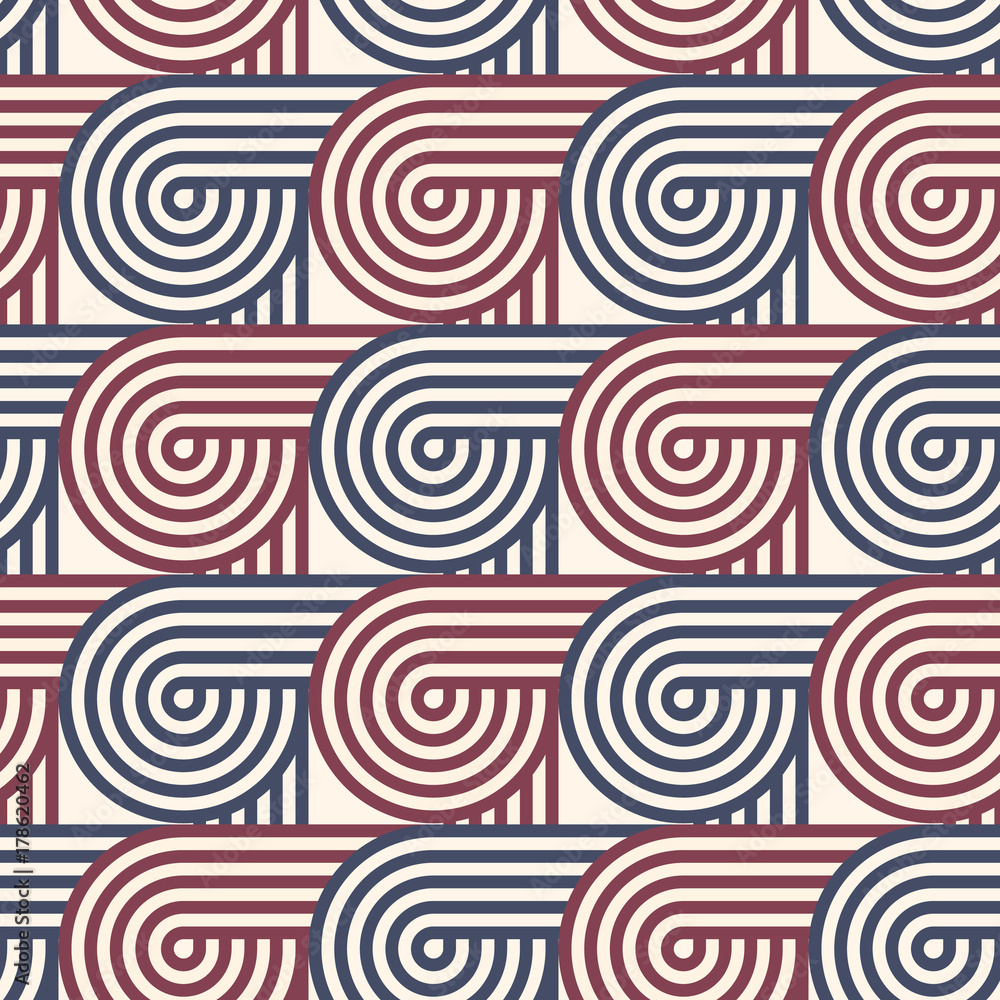 Aufkleber seamless geometric pattern. geometric simple print. vector repeating texture. linear background. ret