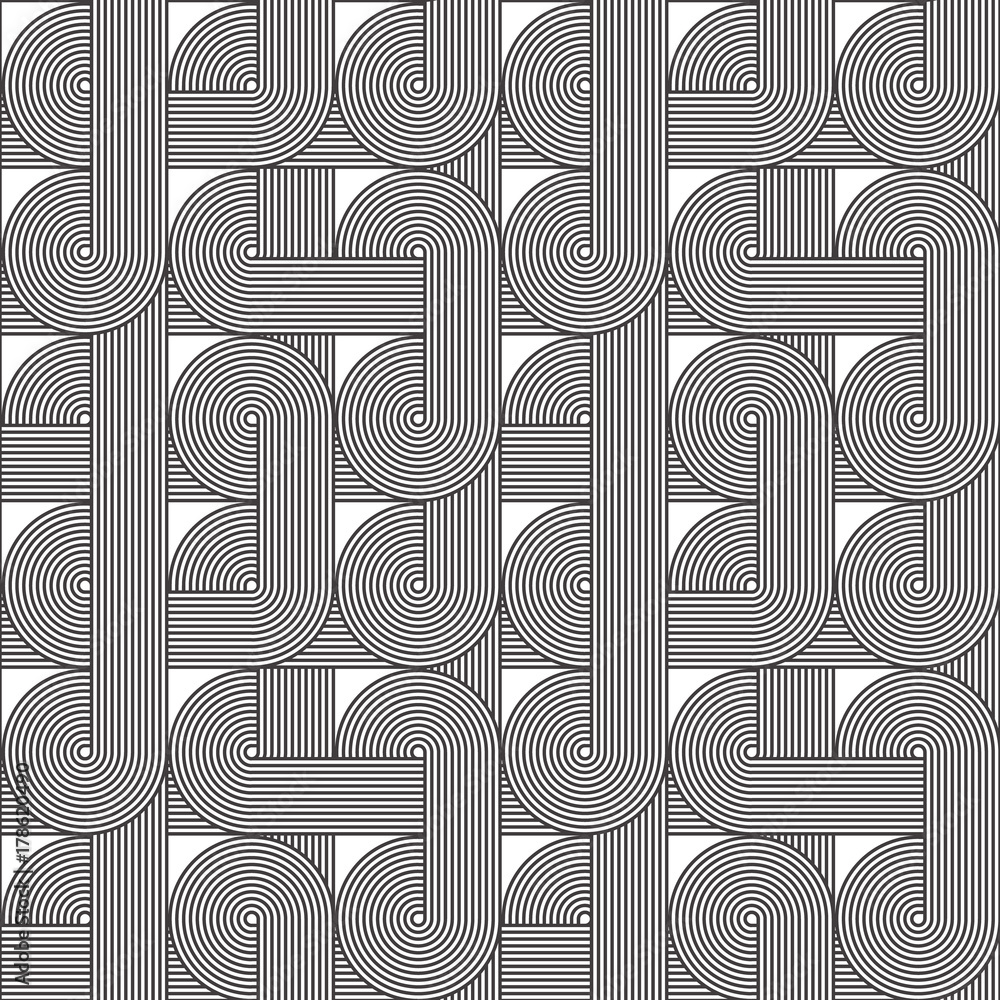 Poster seamless geometric pattern. geometric simple print. vector repeating texture. linear background. ret