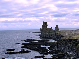 Iceland Londrangar the basaltic rocks 2017