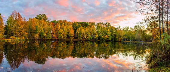 Holiday Lake Sunset