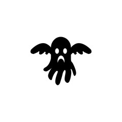 ghost with wings icon