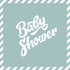 Baby Shower invite greeting card