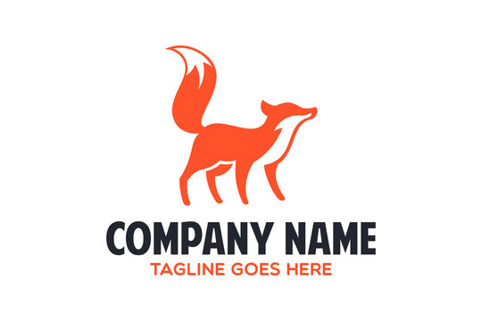 unique fox logo